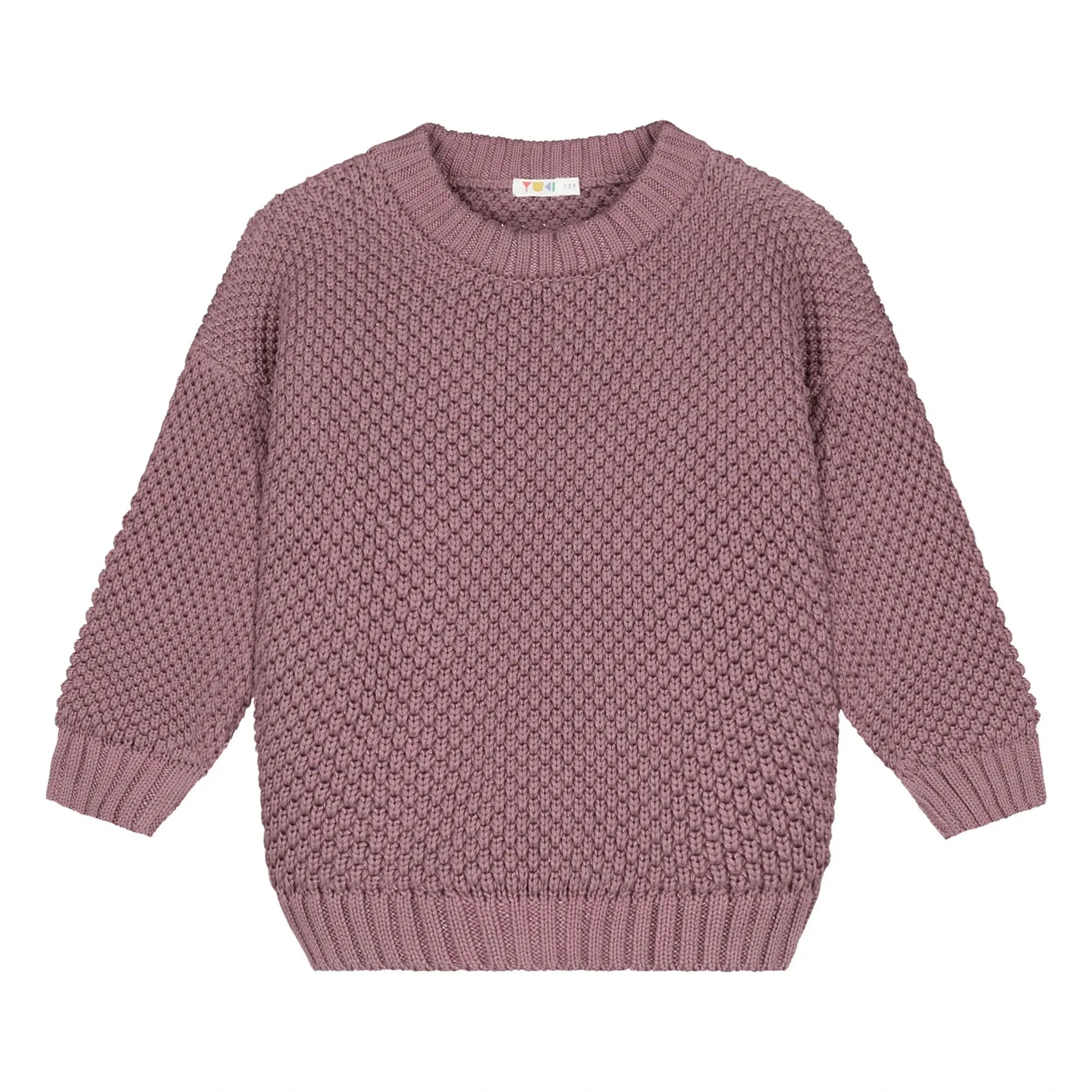 Yuki - Kyoto organic cotton sweater | Mauve