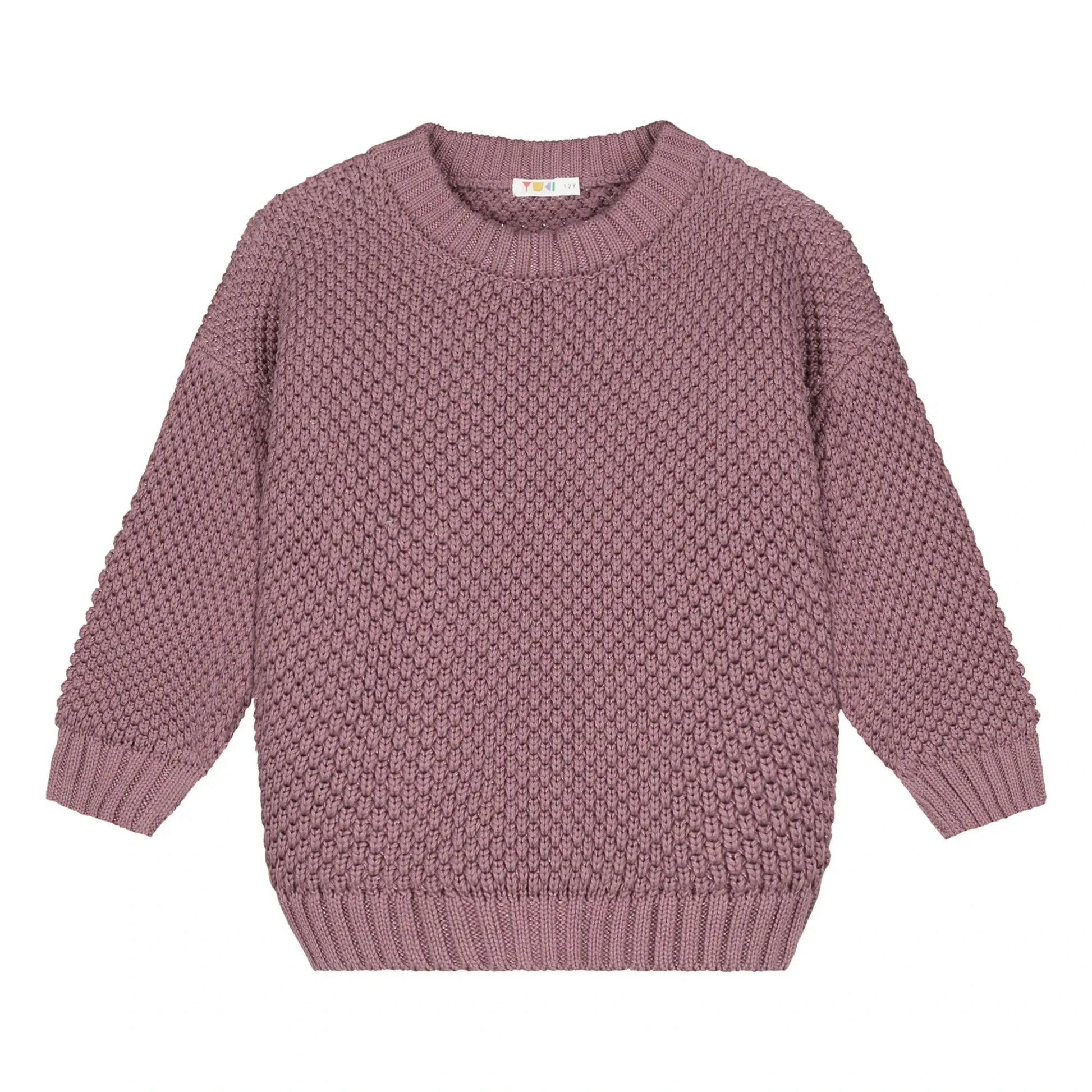 Yuki - Kyoto organic cotton sweater | Mauve