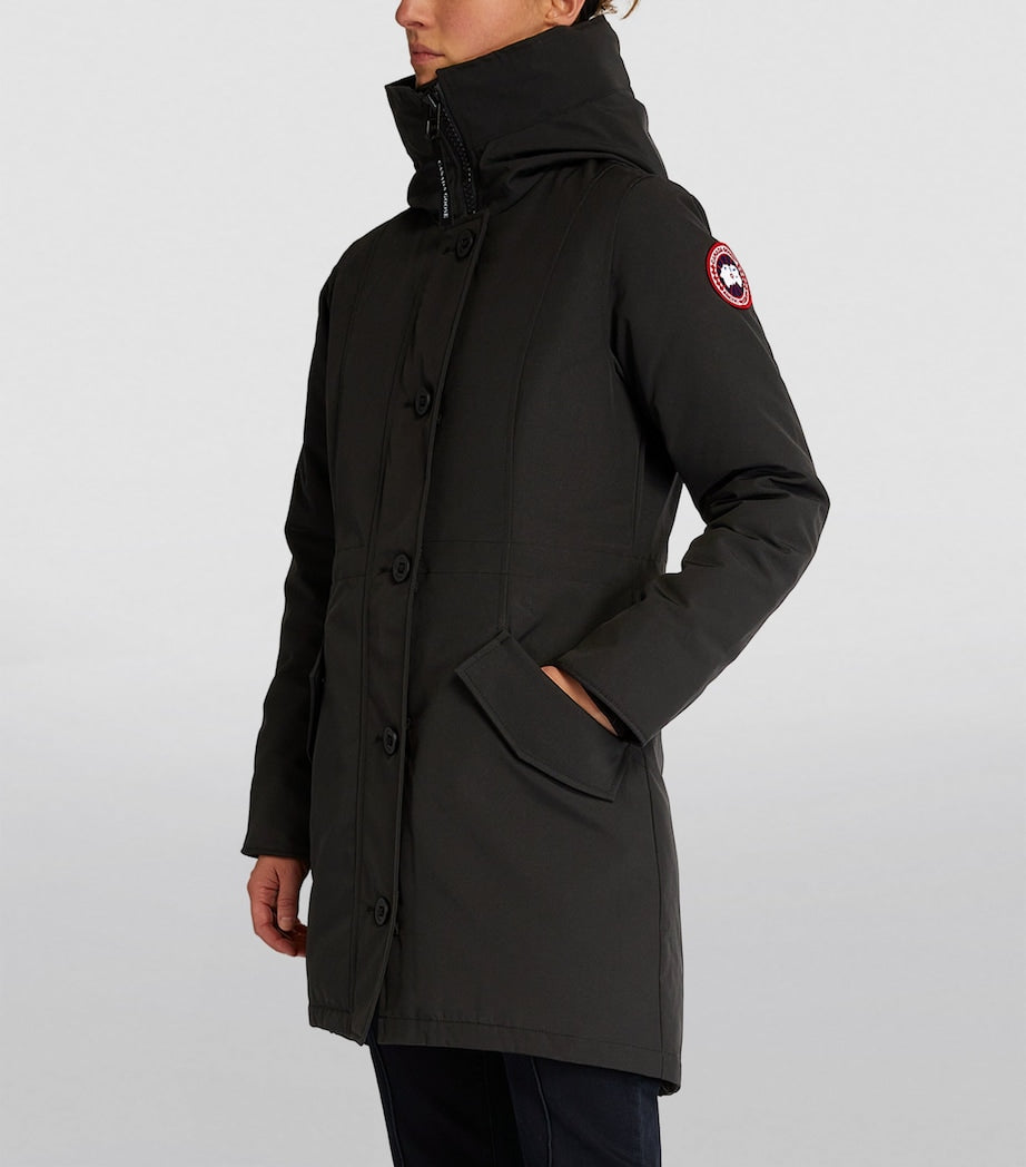 Canada Goose Black Down-Filled Rossclair Parka
