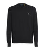 Polo Ralph Lauren Black Pima Cotton Sweater