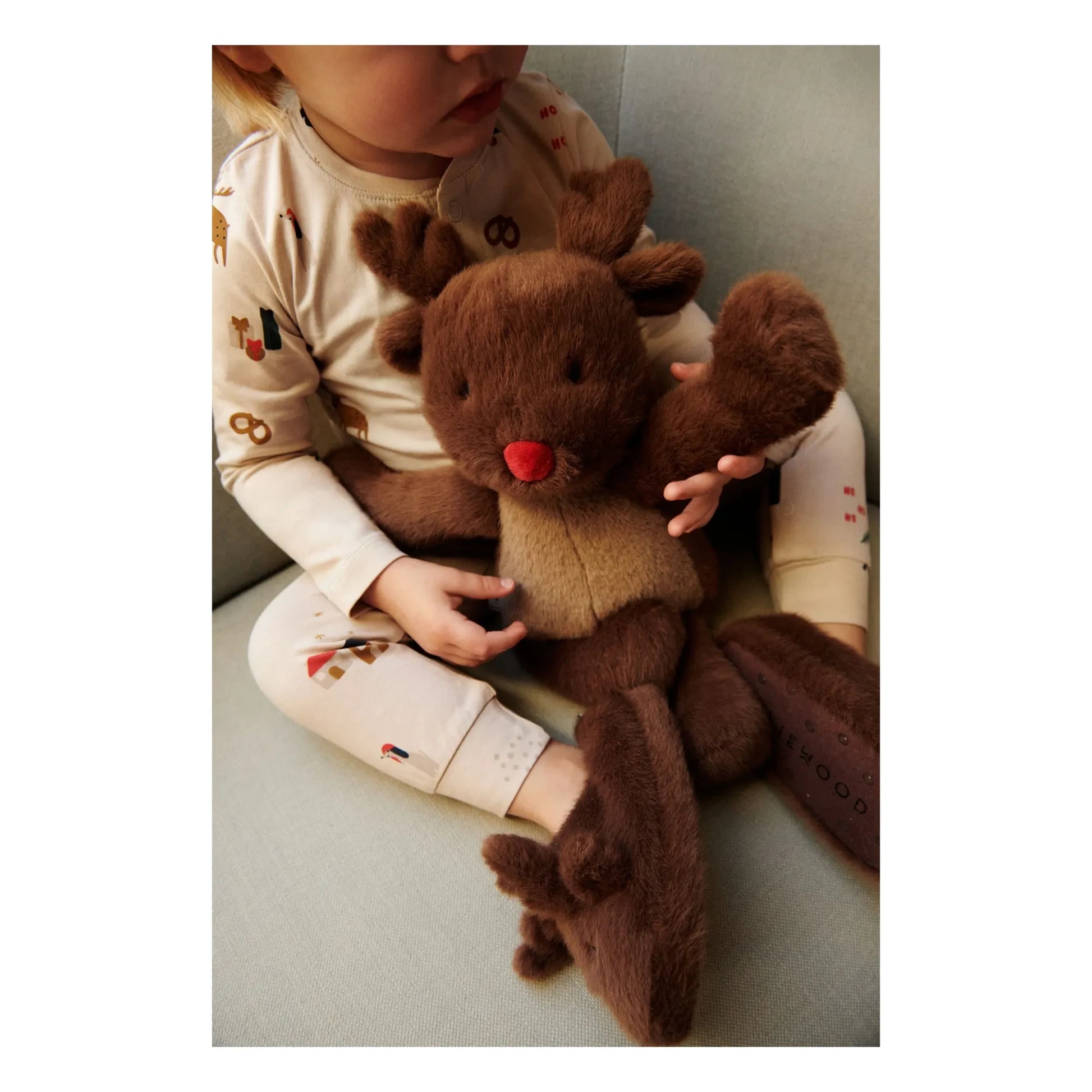 Liewood - Berto Reindeer Plush | Brown