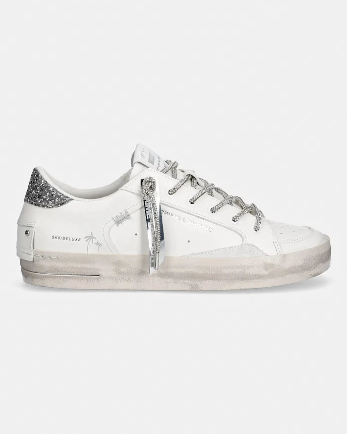 Crime London SK8 DELUXE Deri Sneakers