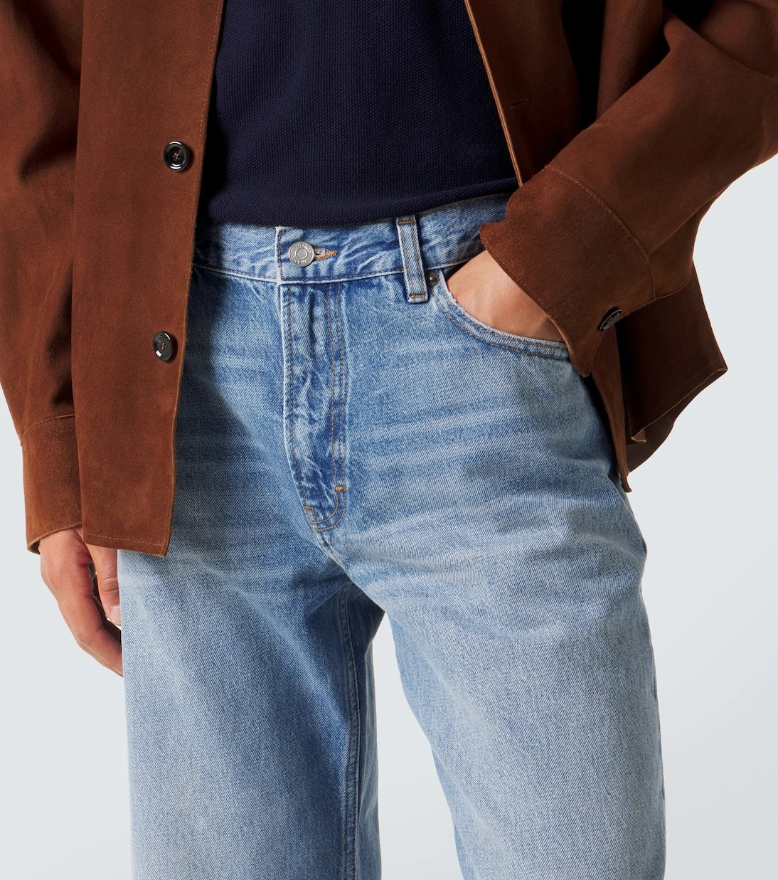 Frame - Relaxed straight jeans