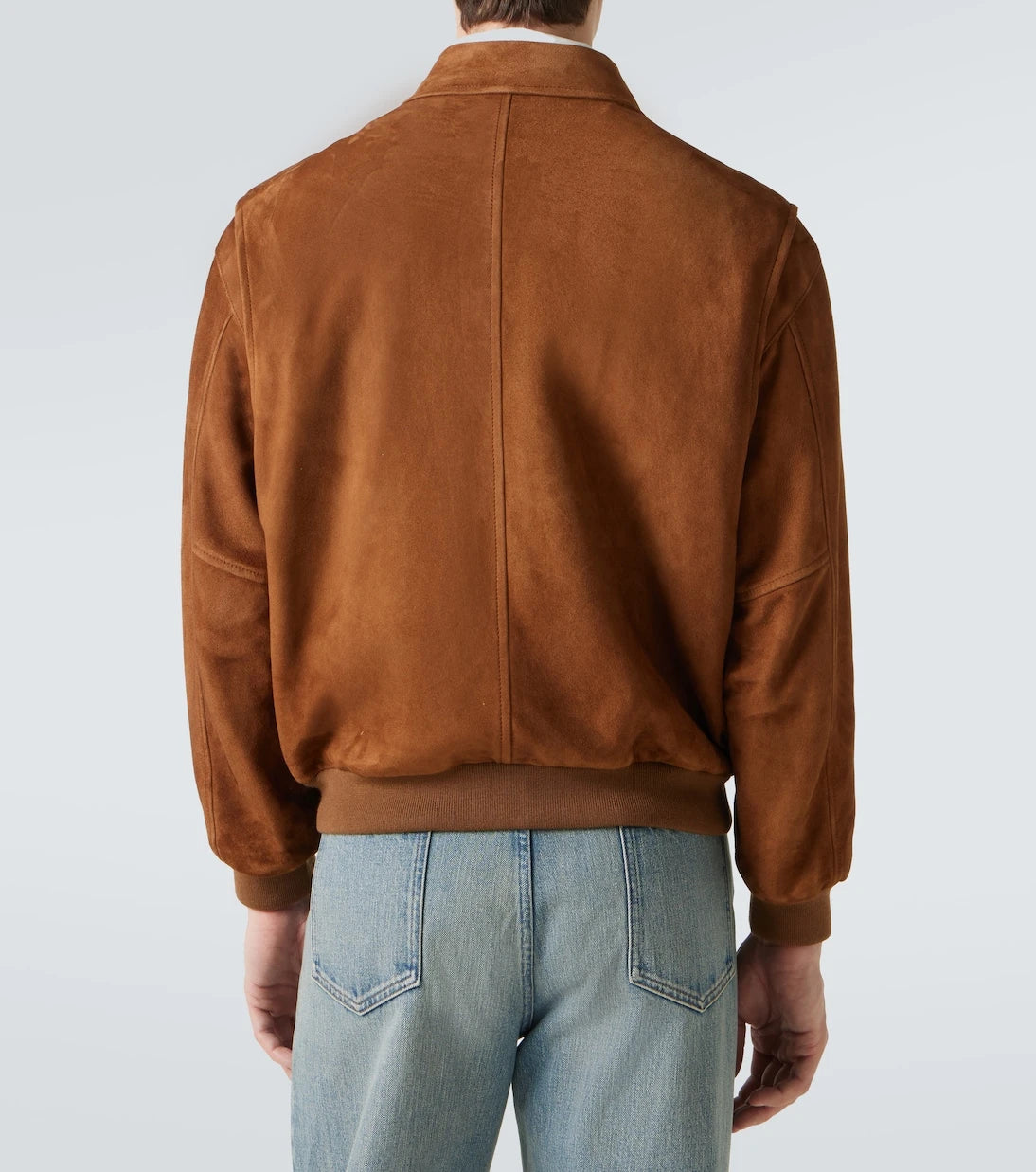 Miu Miu - Embossed suede blouson