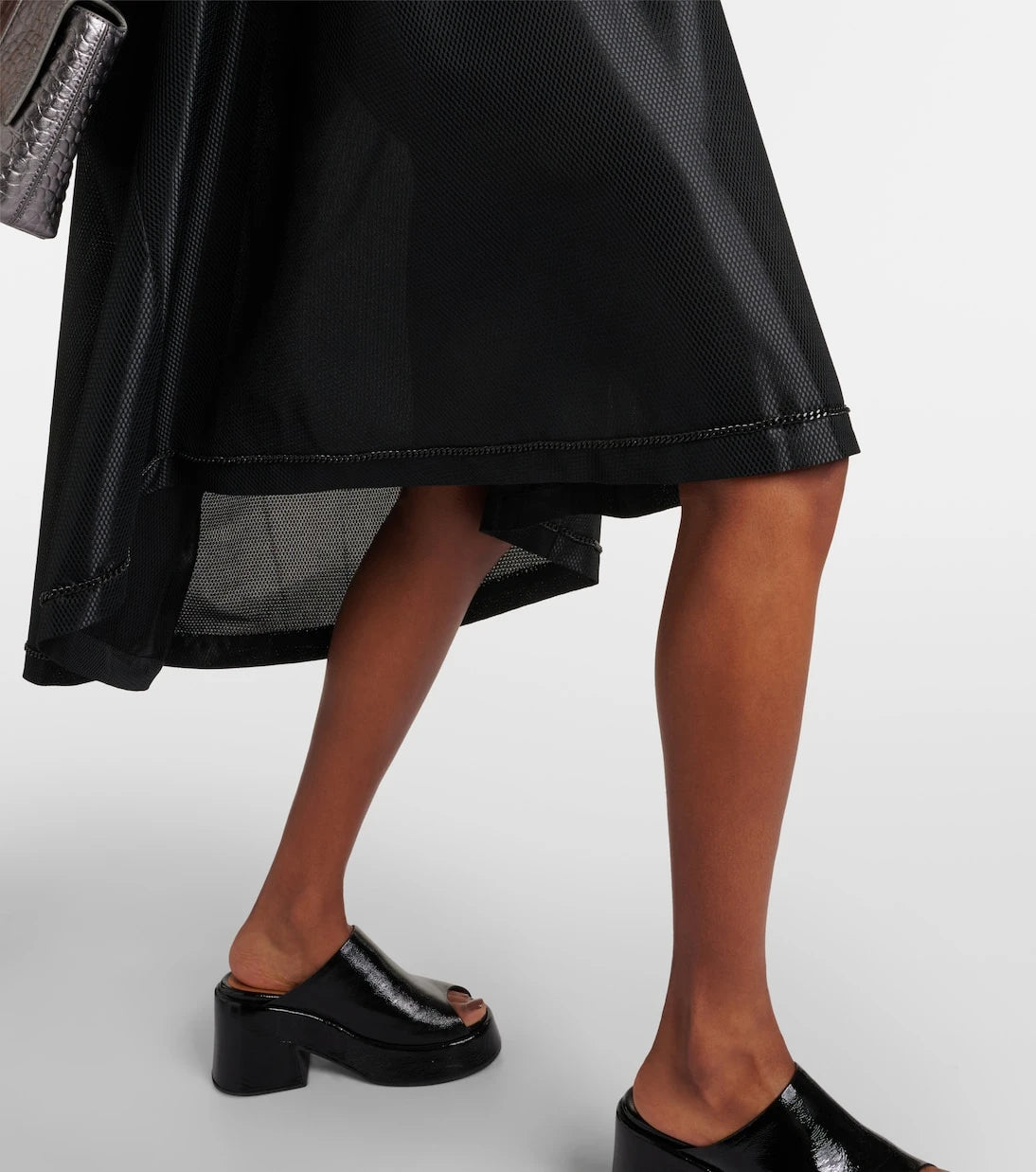 Junya Watanabe - Draped midi dress