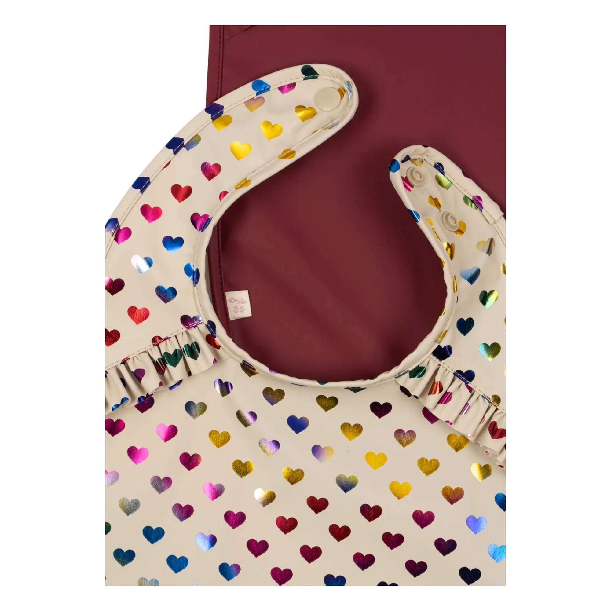 Konges Sløjd - Ruffled Bib Hearts - Set of 2