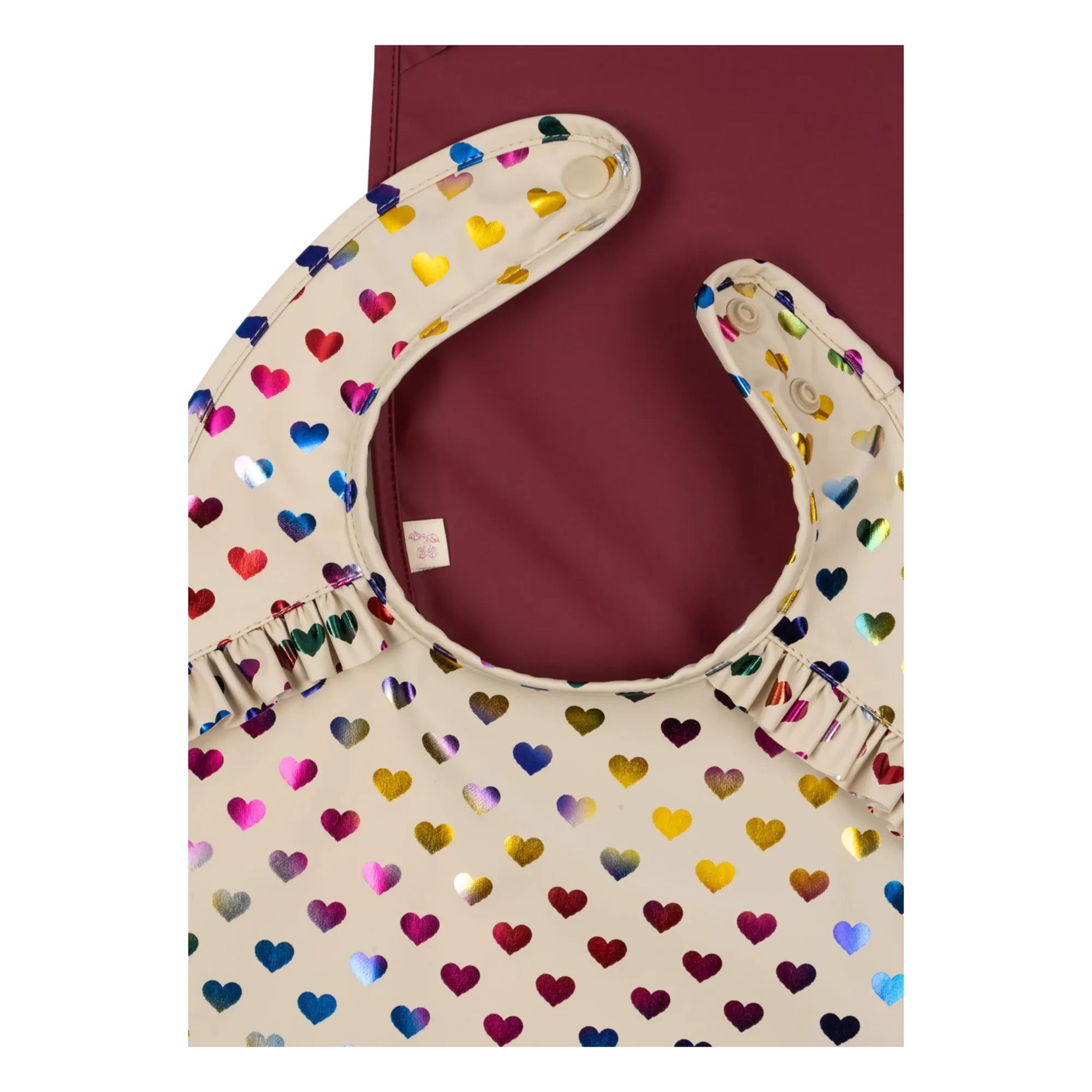 Konges Sløjd - Ruffled Bib Hearts - Set of 2
