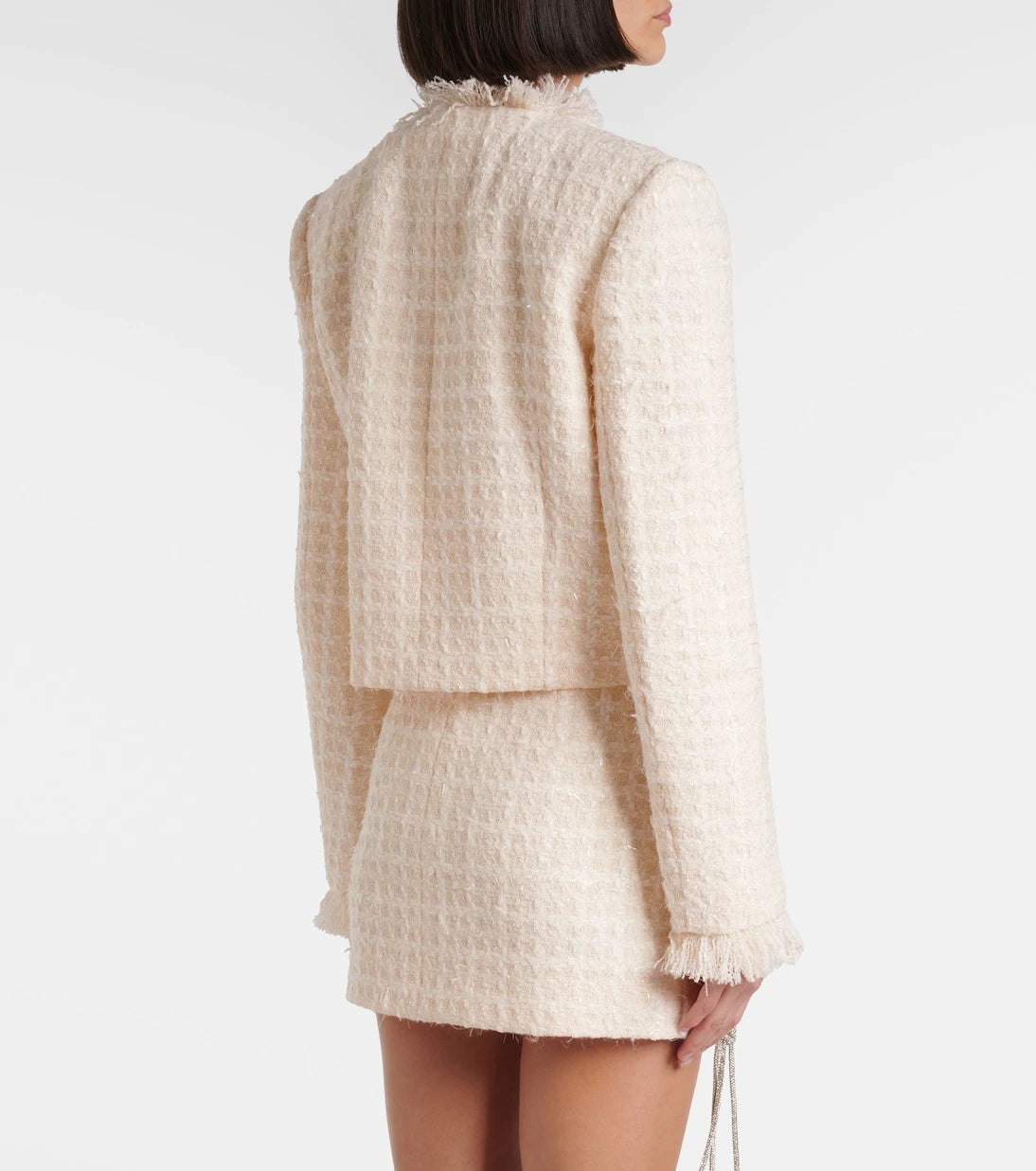 Area - Embellished tweed jacket