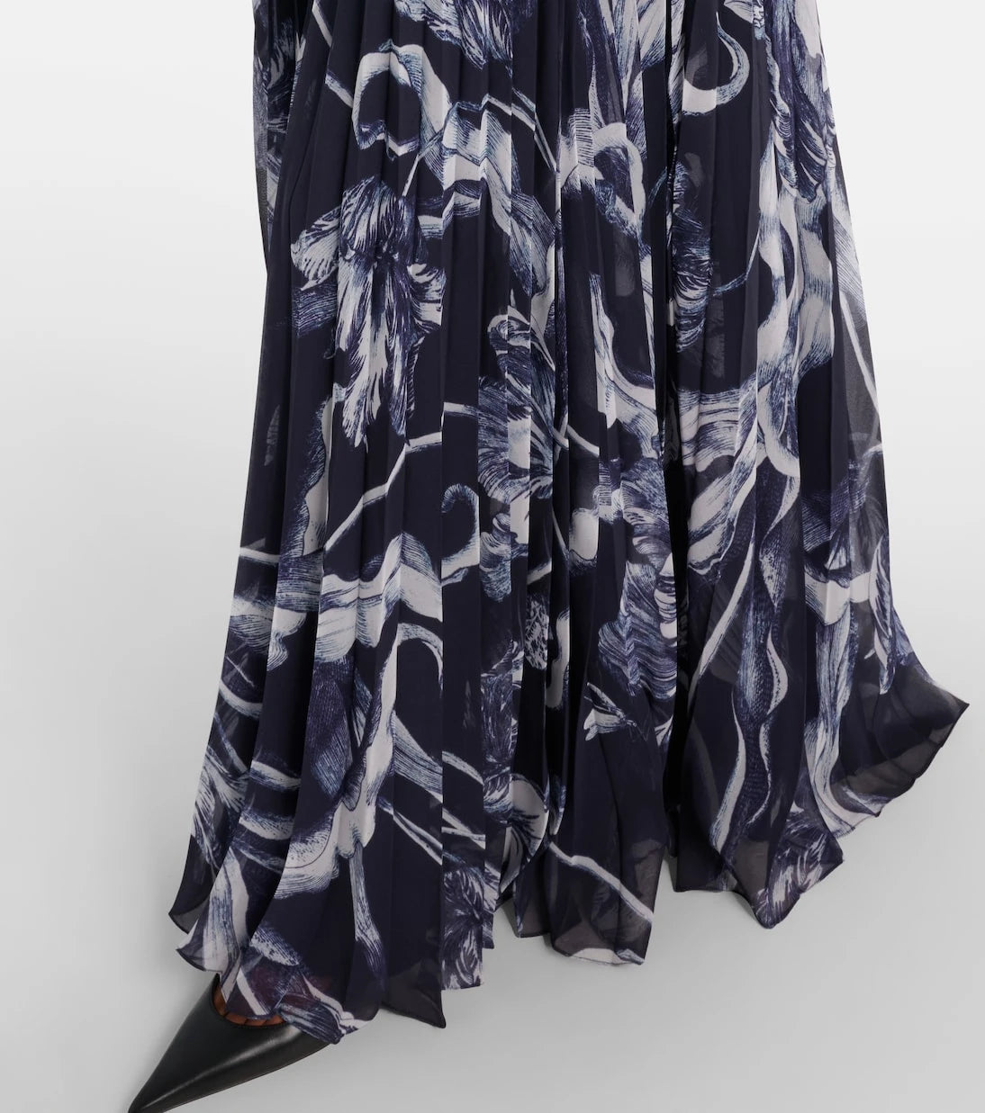 Erdem - Floral voile gown