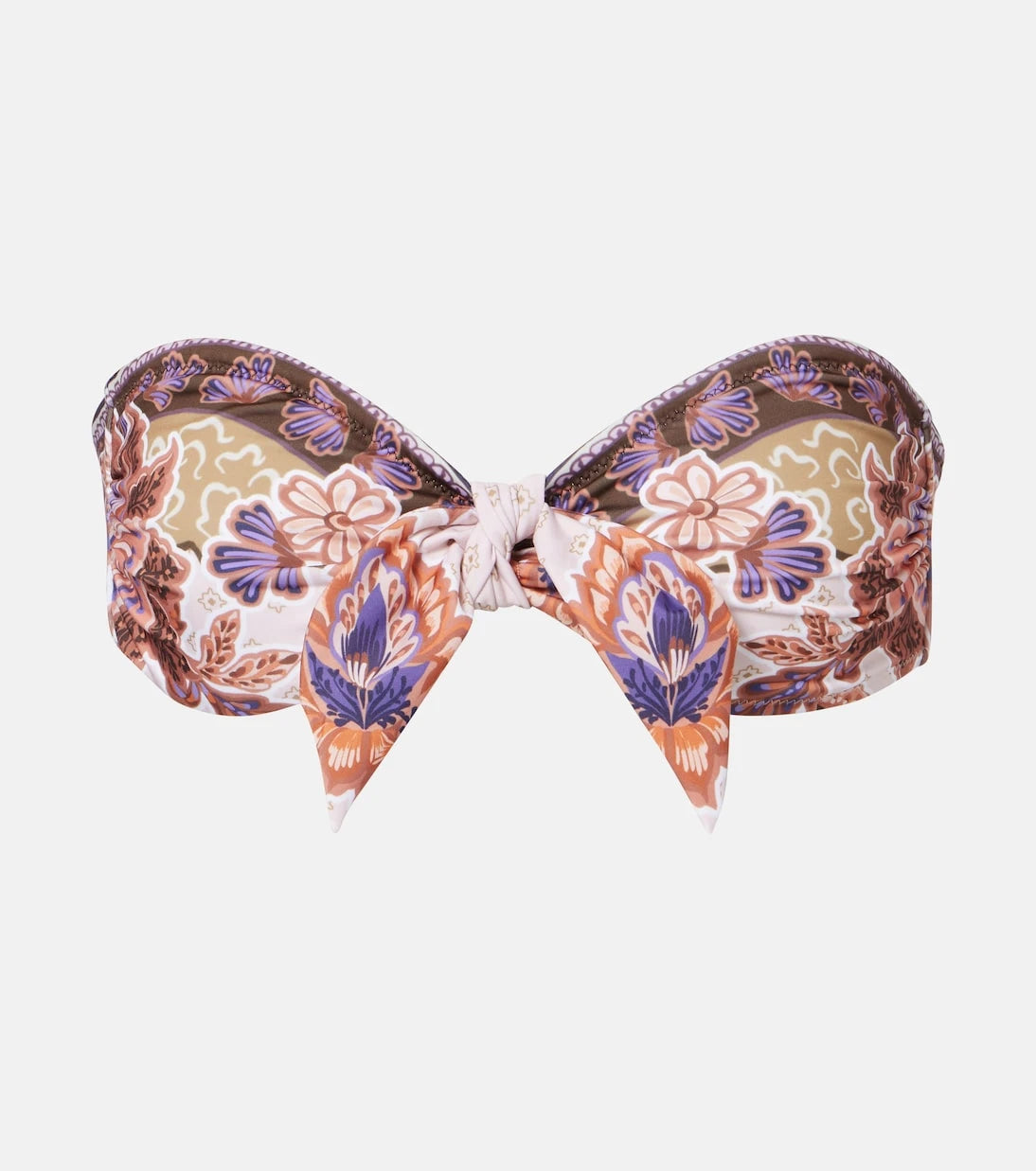 Alexandra Miro - Savannah printed bandeau bikini top