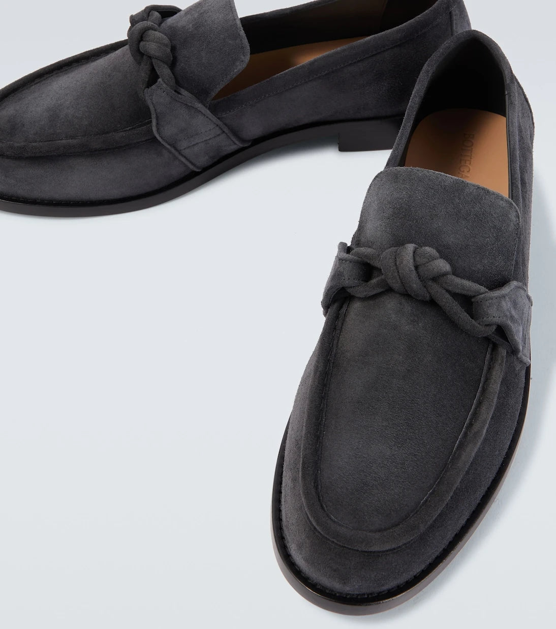 Bottega Veneta - Astaire Knot suede loafers