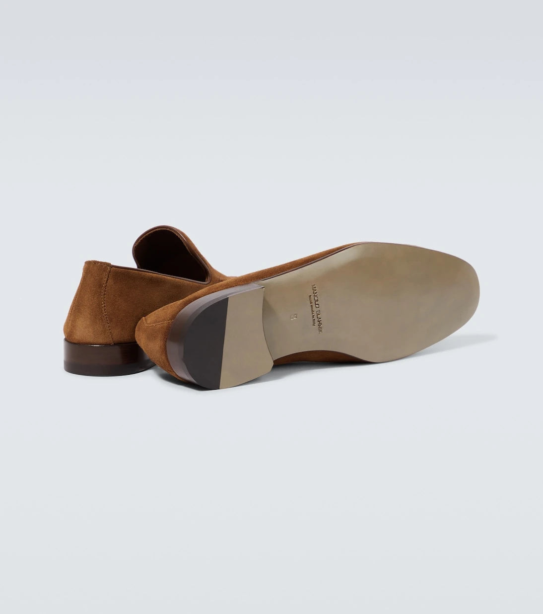 Manolo Blahnik - Truro suede loafers