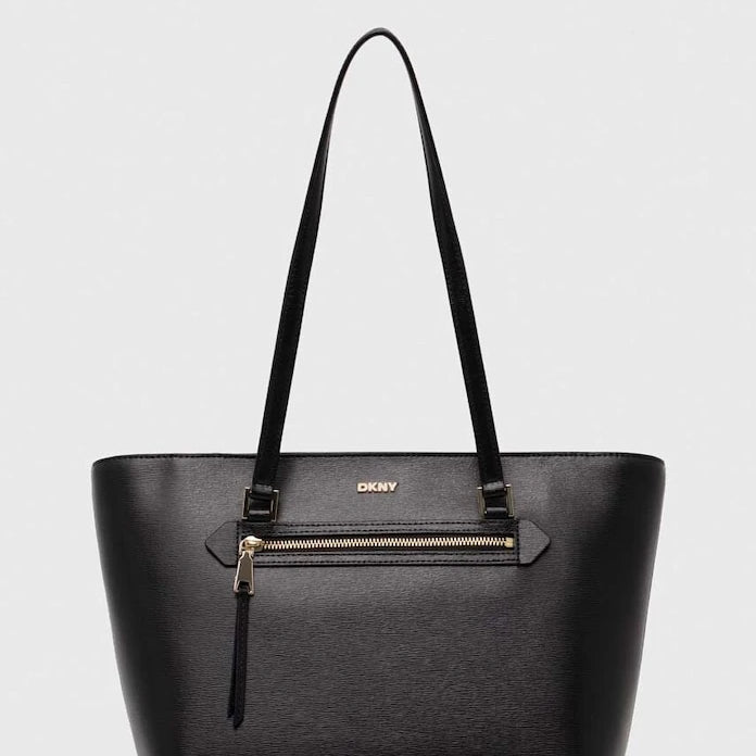 Кожена чанта Dkny