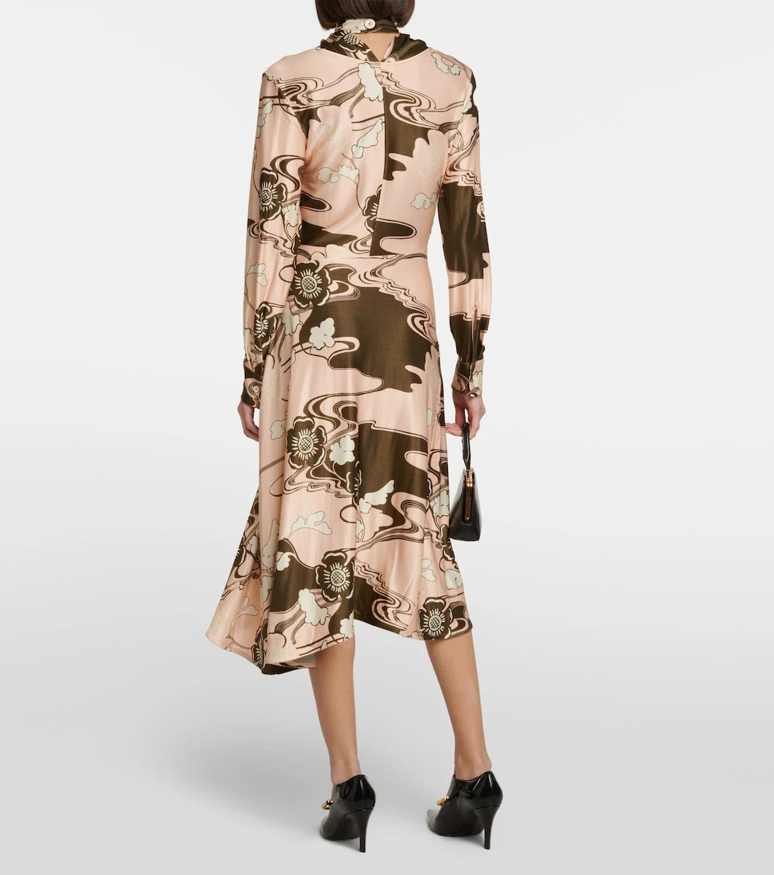 Jil Sander - Printed midi dress