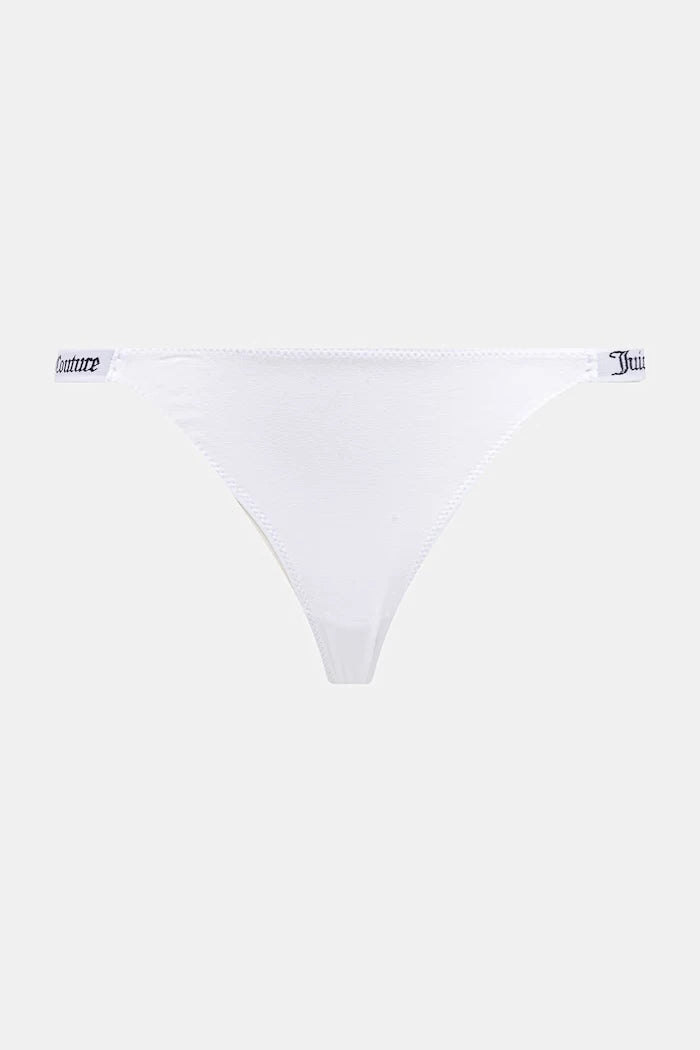 Juicy Couture Kadın Pamuklu String Külot 3'lü Demi Thng