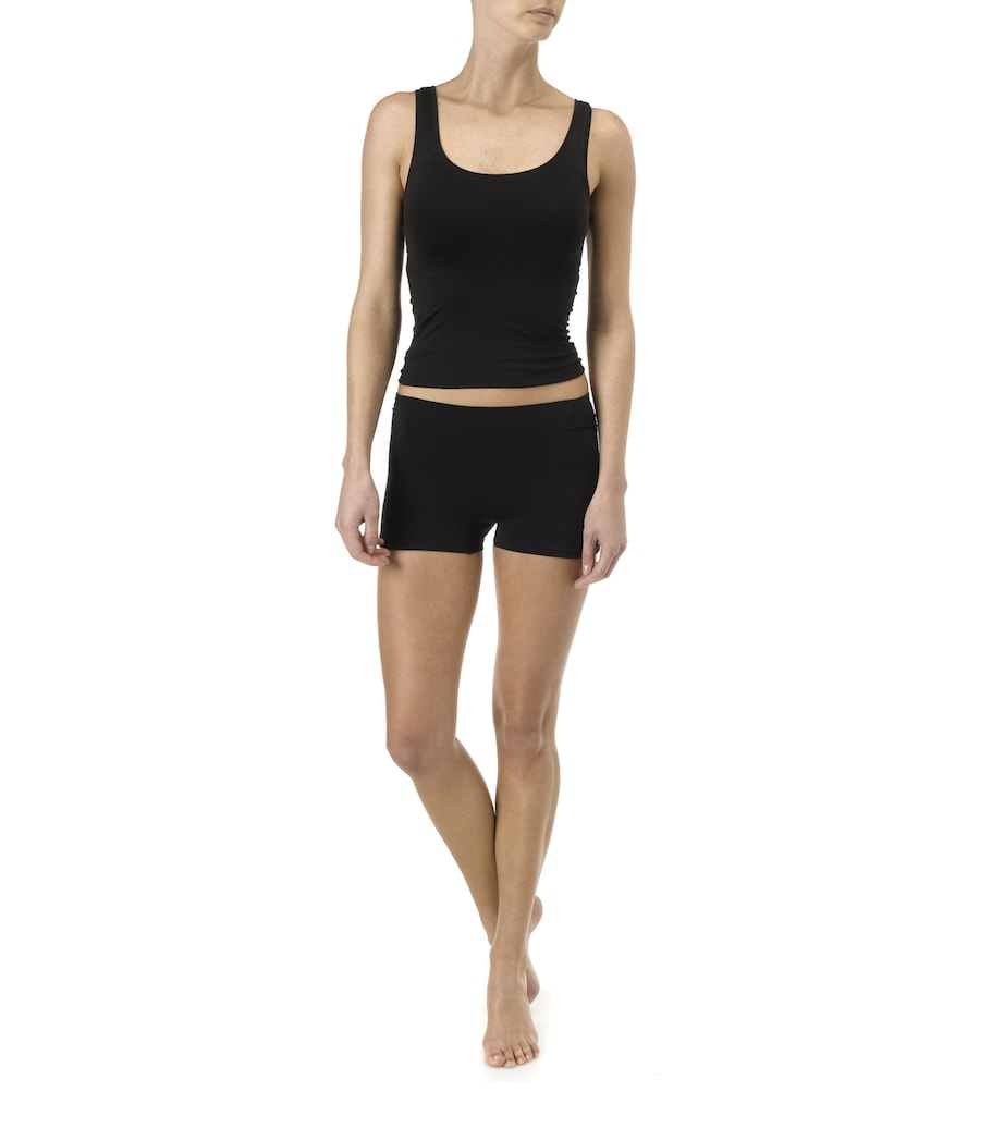 Hanro Black Touch Feeling Boy Leg Brief