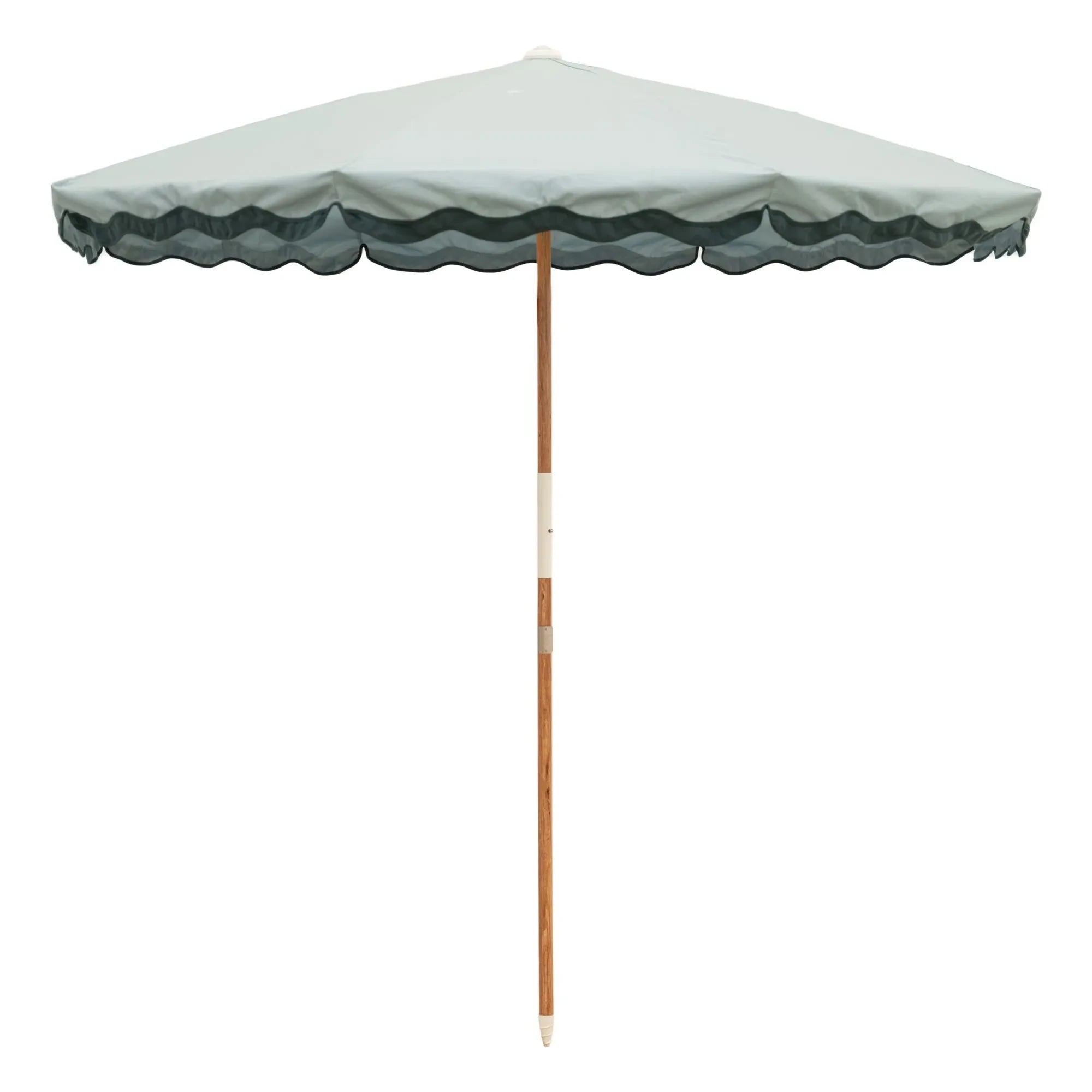 Business & Pleasure Co. - Amalfi scalloped parasol | Green
