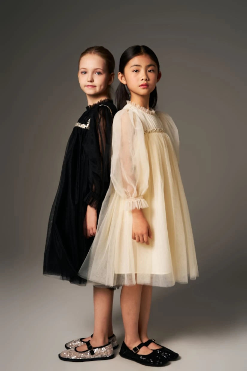 C'era Una Volta - Kate embroidered tulle dress