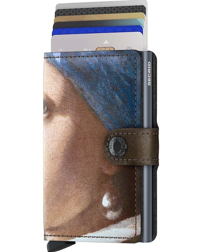 Secrid Miniwallet Art Pearl Earring Cüzdan