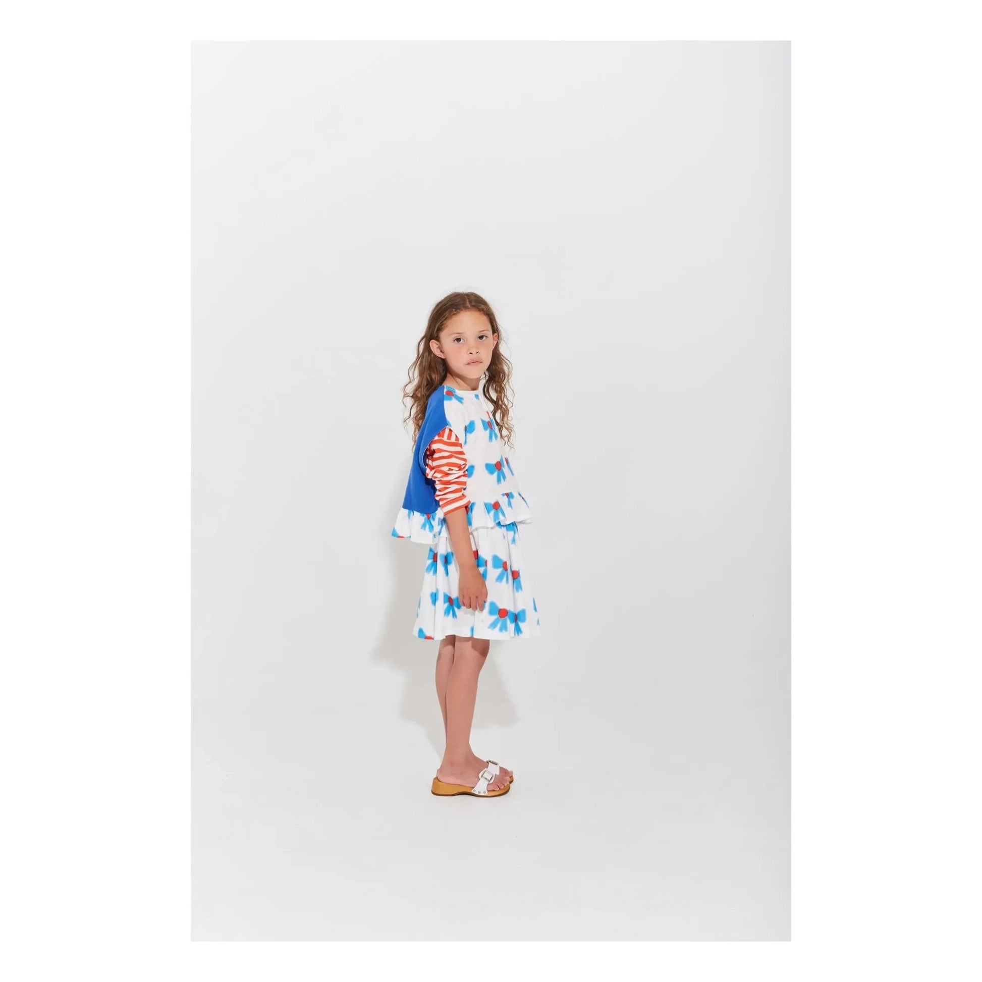 Wynken - Organic Cotton Knot Dress | Ecru