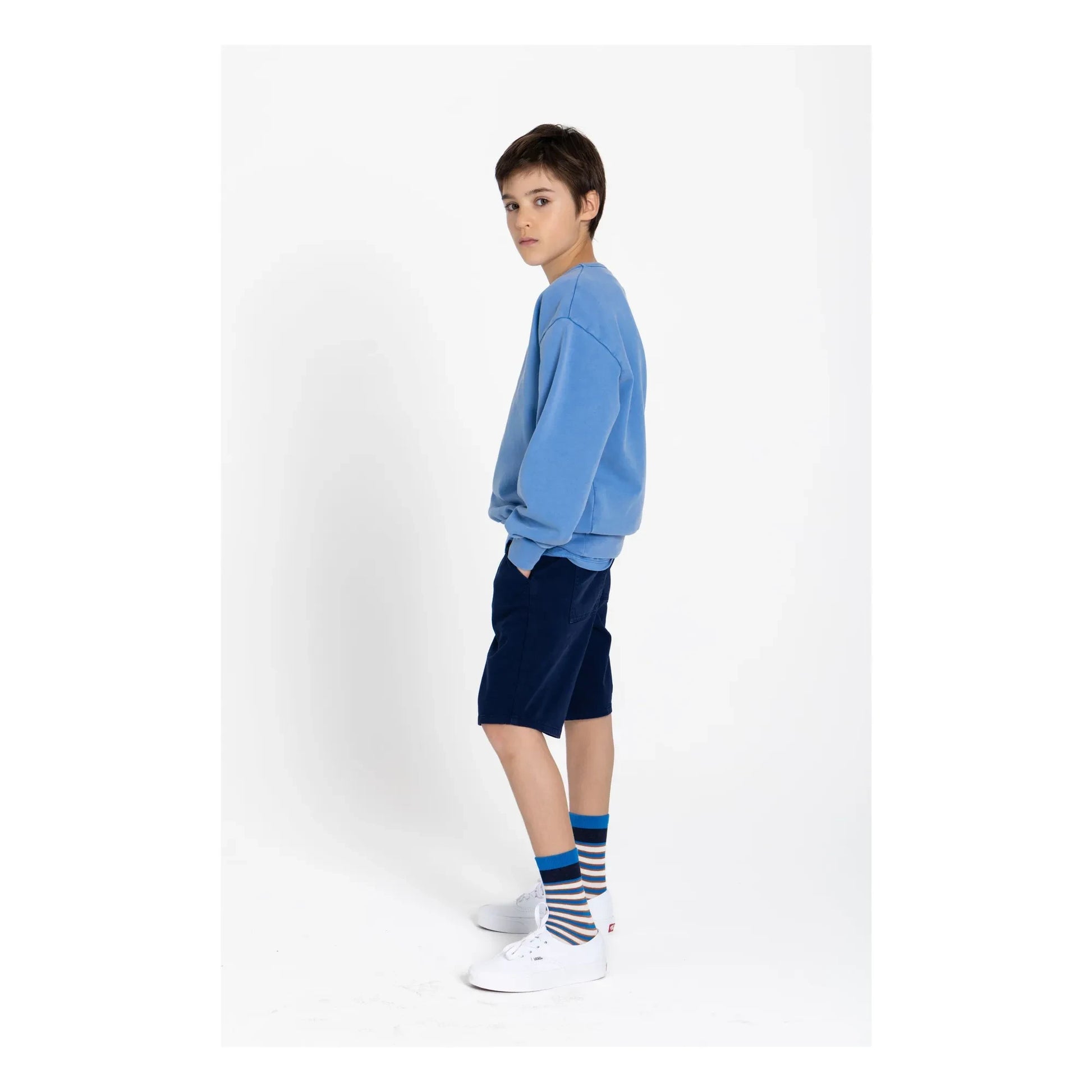 Smallable Kid - Skye Chino Short | Midnight blue
