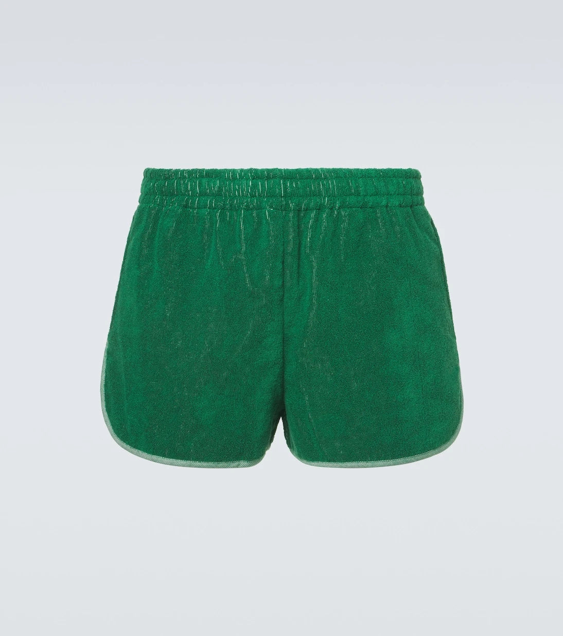 Versace - Logo cotton terry shorts