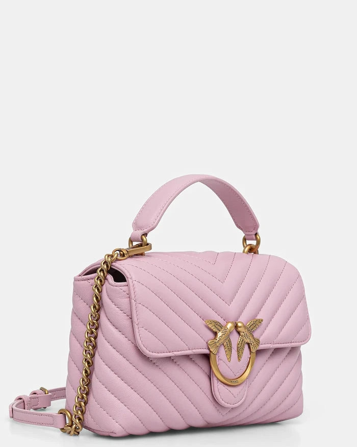 Pinko kadın deri crossbody çanta