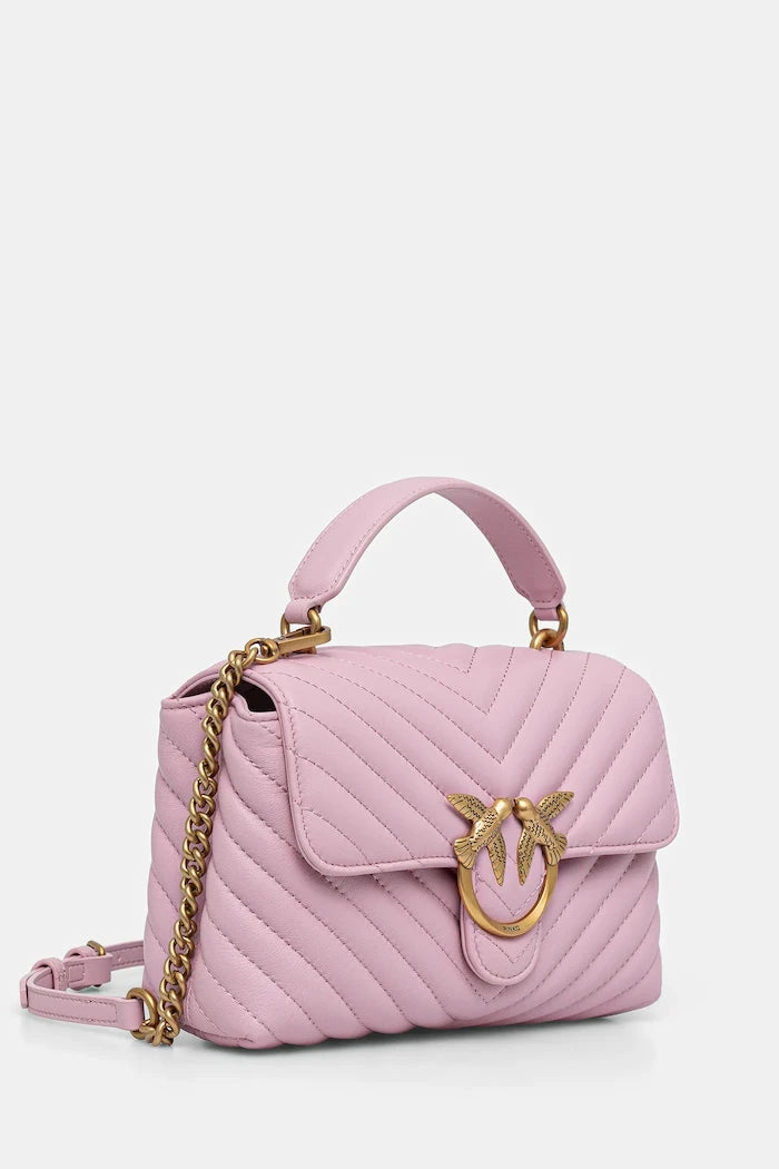 Pinko kadın deri crossbody çanta