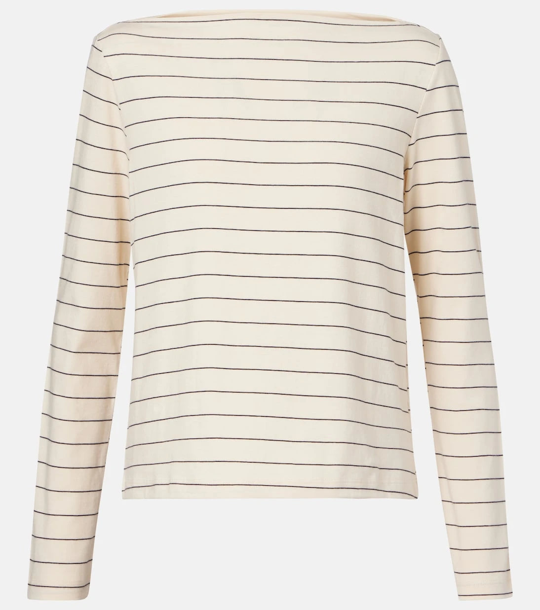 Leset - Margo striped cotton jersey T-shirt