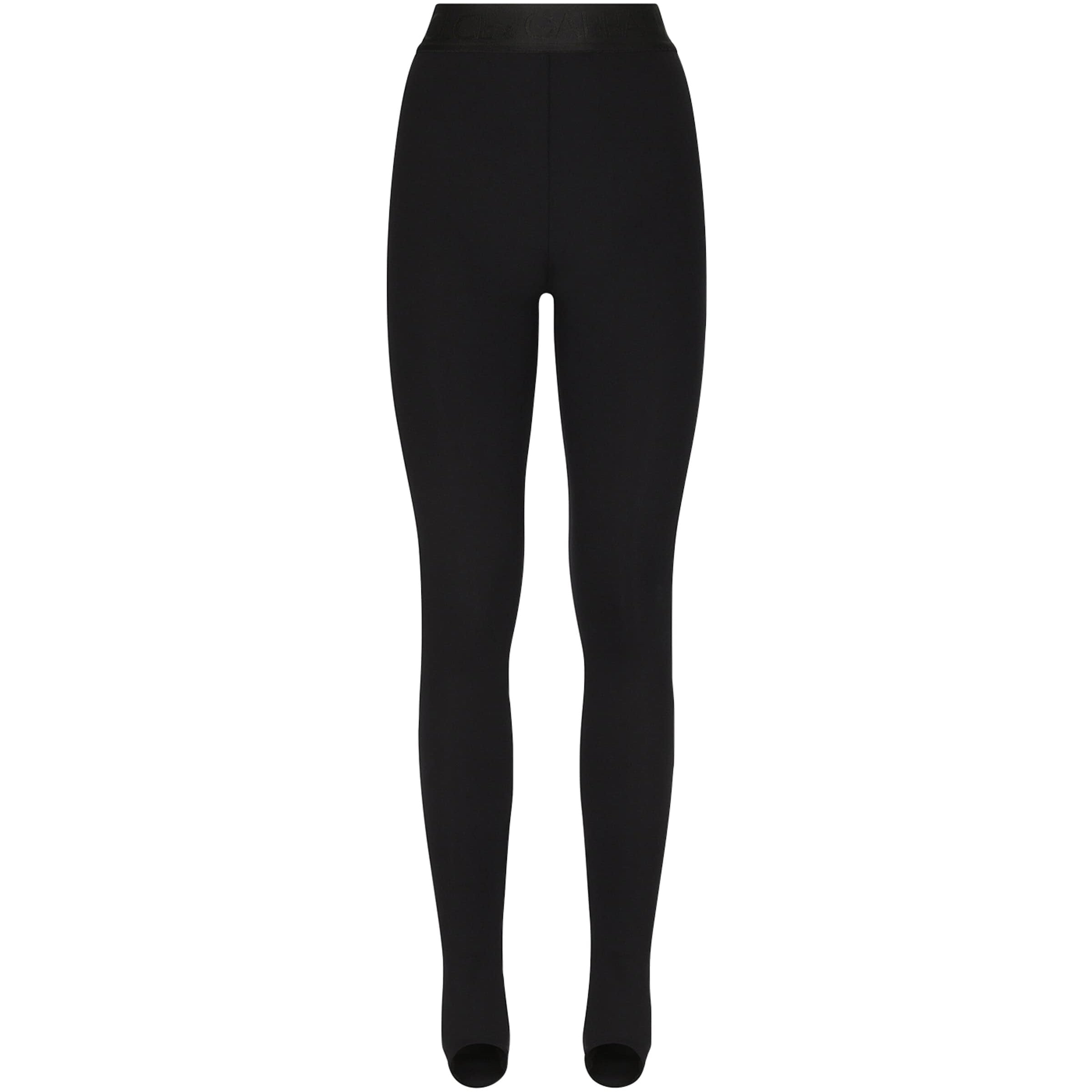 Multi Logo-Waistband Leggings