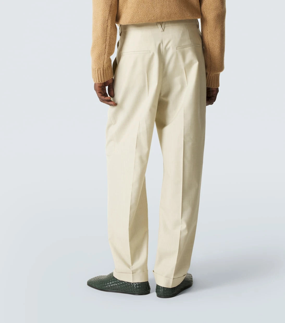Bottega Veneta - Wool and cotton gabardine suit pants