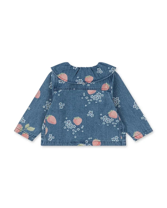 Konges Sløjd MAGOT COLLAR JACKET GOTS Çocuk Kot Ceket