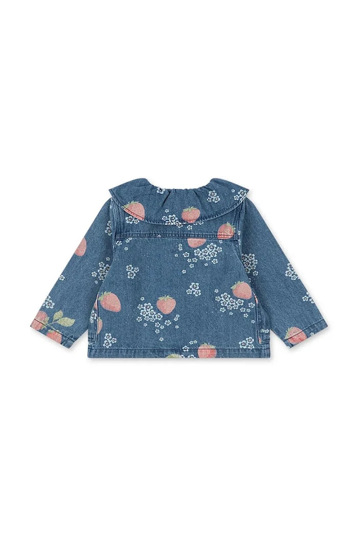 Детско дънково яке Konges Sløjd MAGOT COLLAR JACKET GOTS