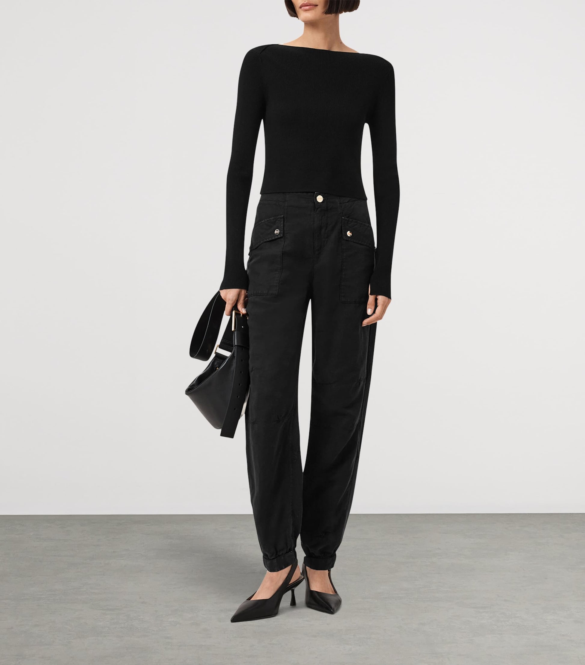 Blue Val Cargo Trousers