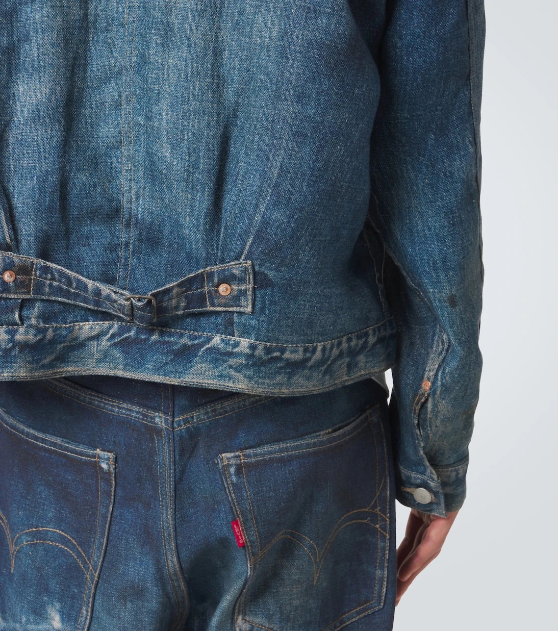 Junya Watanabe - x Levi's® trompe l'œil linen jacket