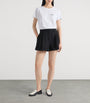 Givenchy Black Wool Elasticated-Waist Shorts