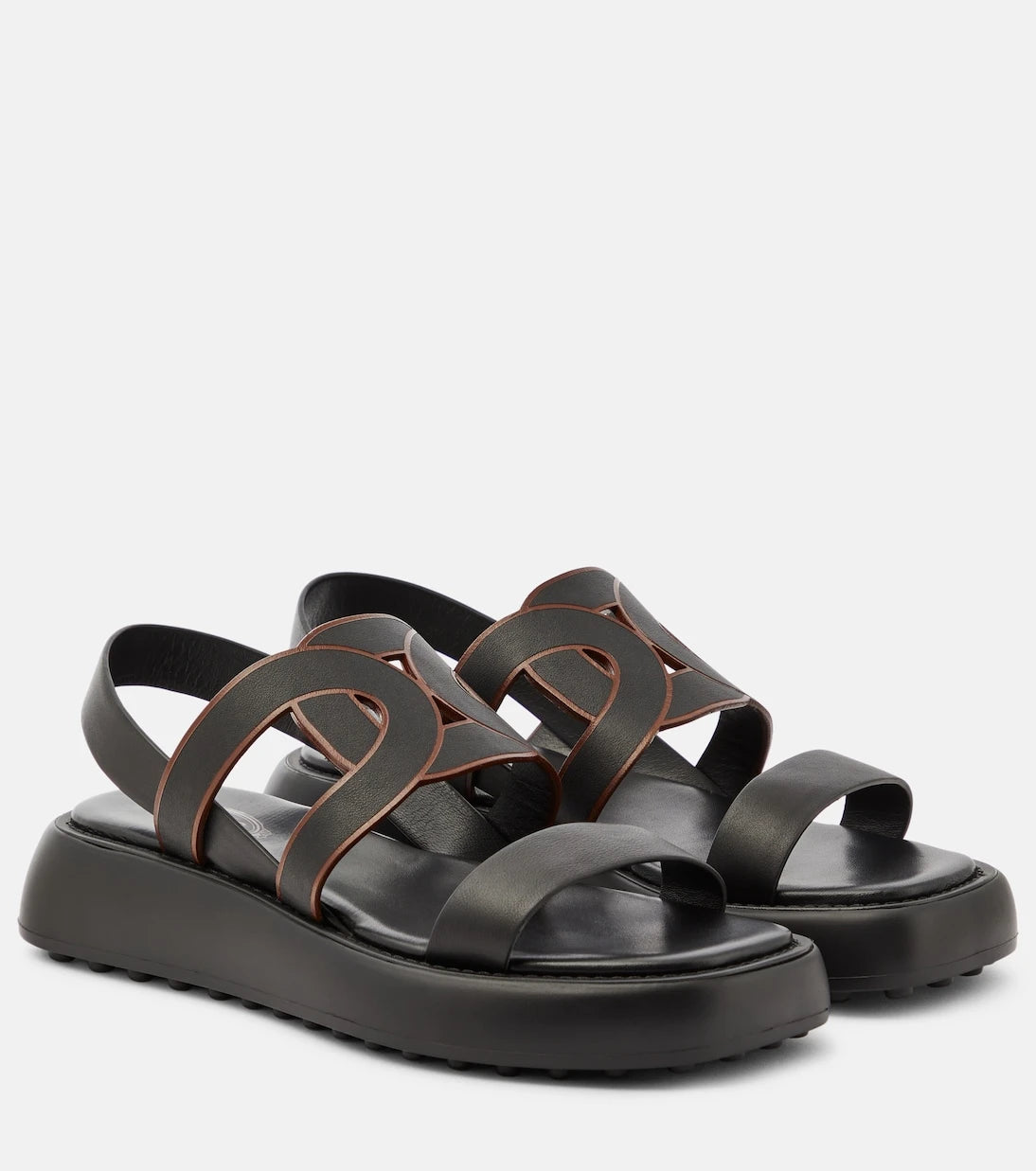 Tod's - Catena leather sandals