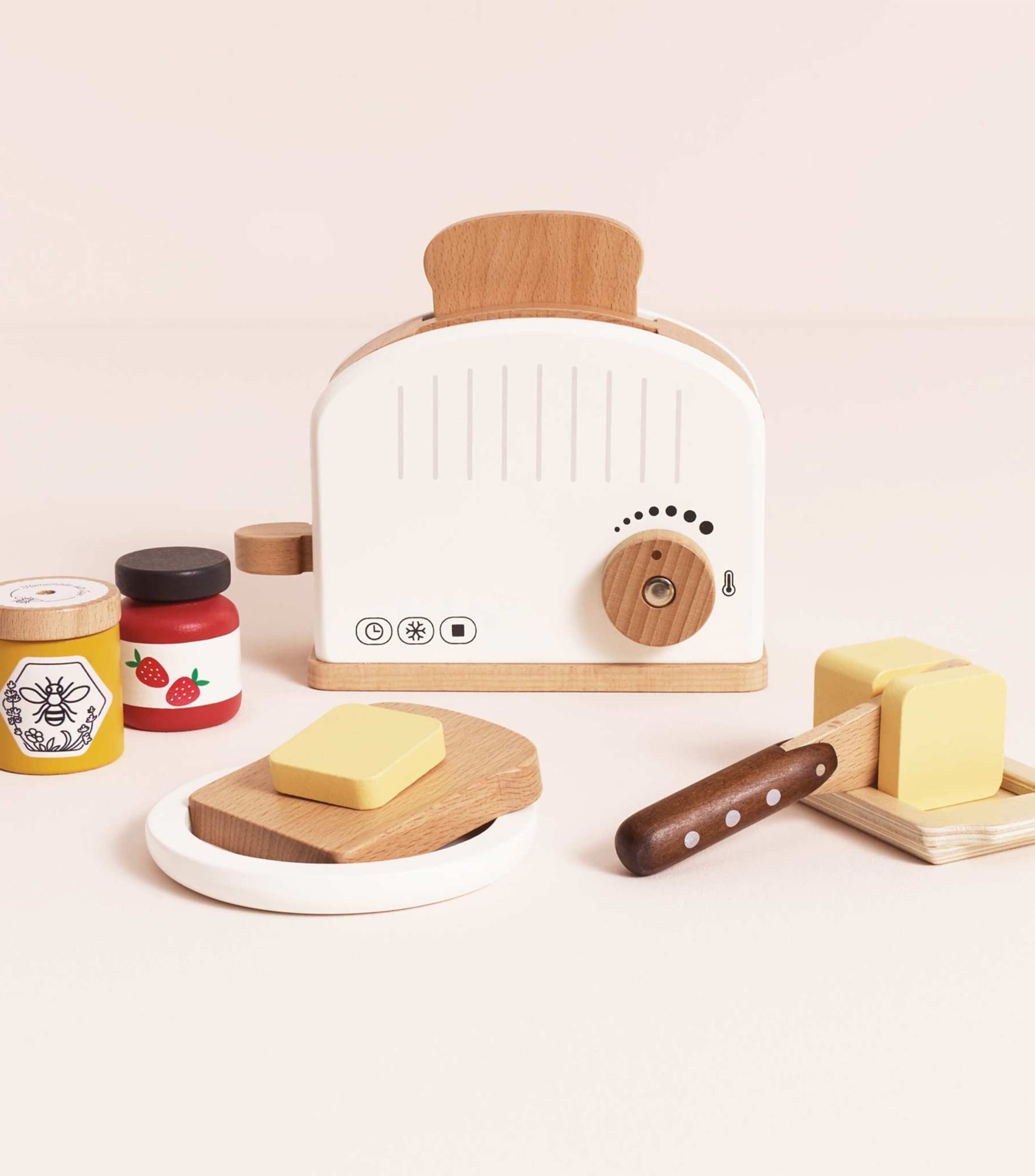 Wooden Breakfast Toaster Playset