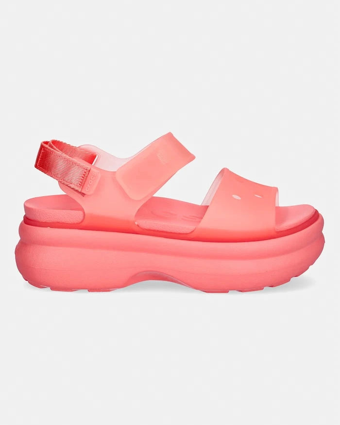 Crocs Kadın Platform Sandalet Soho Frosted Y Strap Sandal