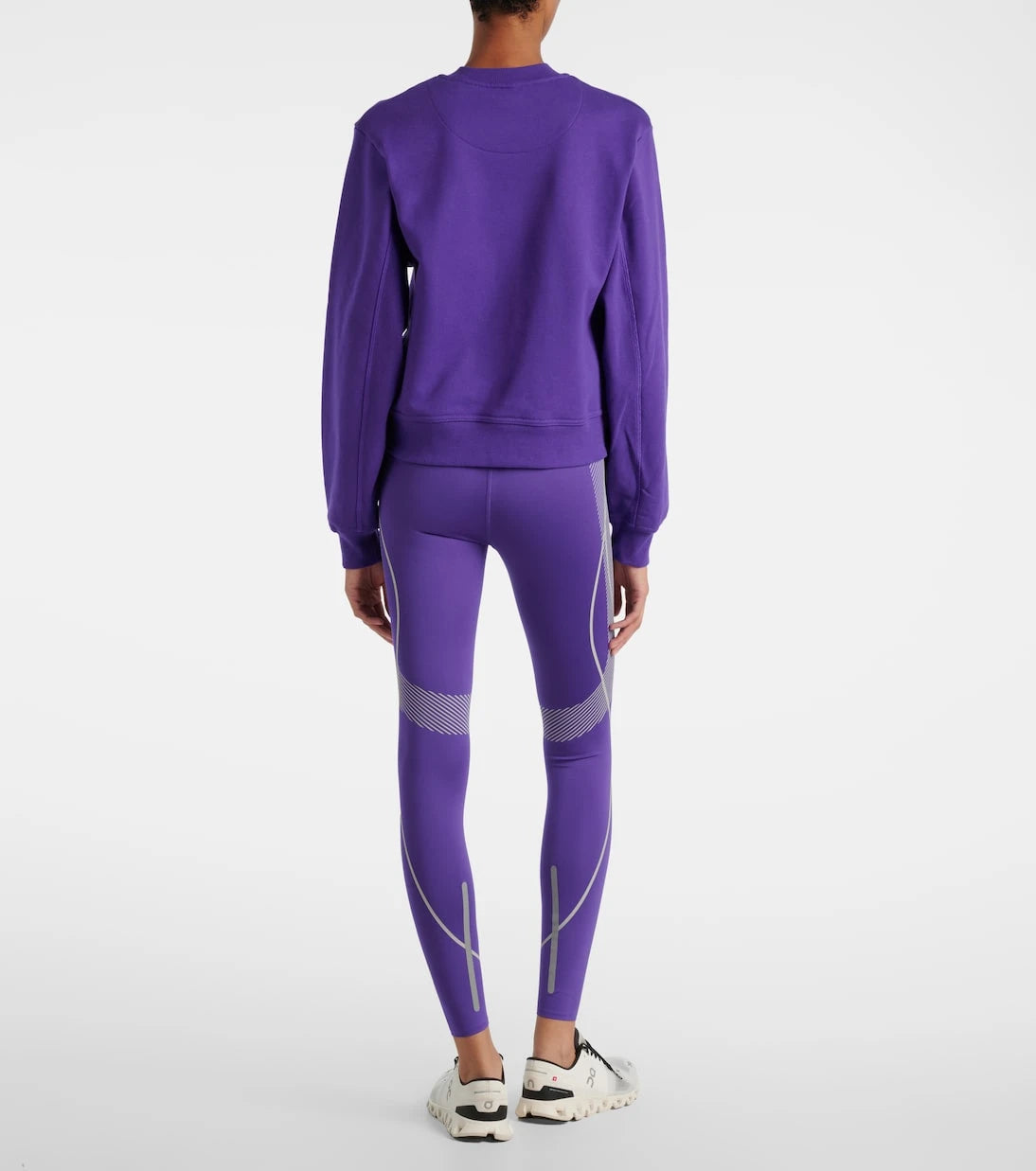 Adidas by Stella McCartney - Cotton fleece sweatshirt