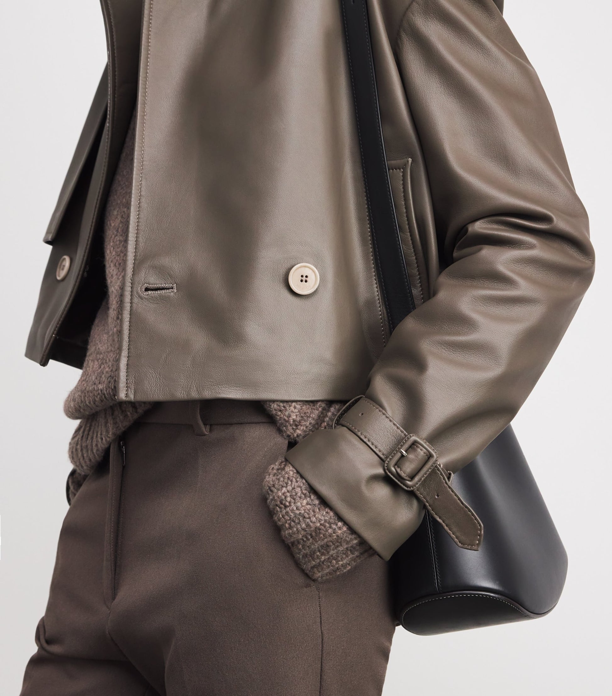 Joseph Brown Blaise Leather Jacket