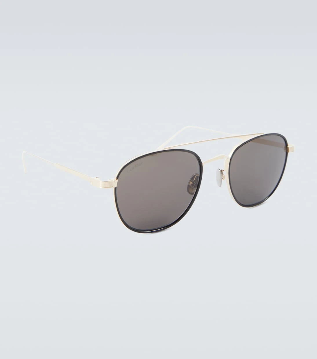 مجموعة كارتييه للنظارات - نظارة شمسية مستديرة Signature C