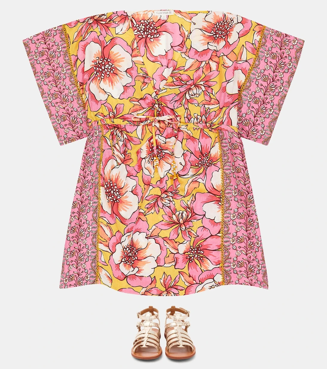 Poupette St Barth Kids - Amaya printed dress