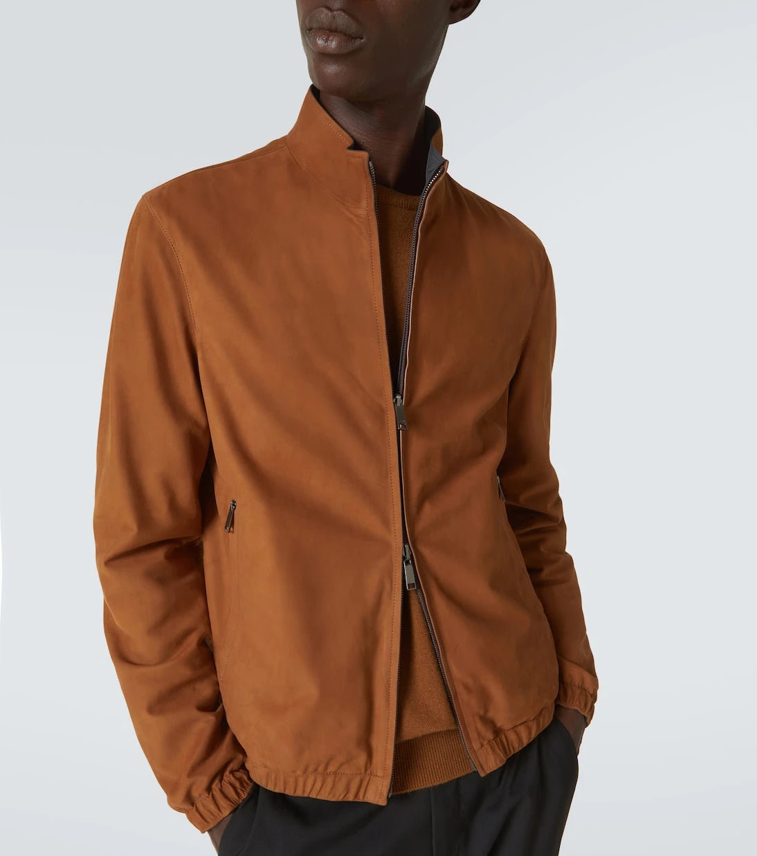 Zegna - Reversible leather blouson