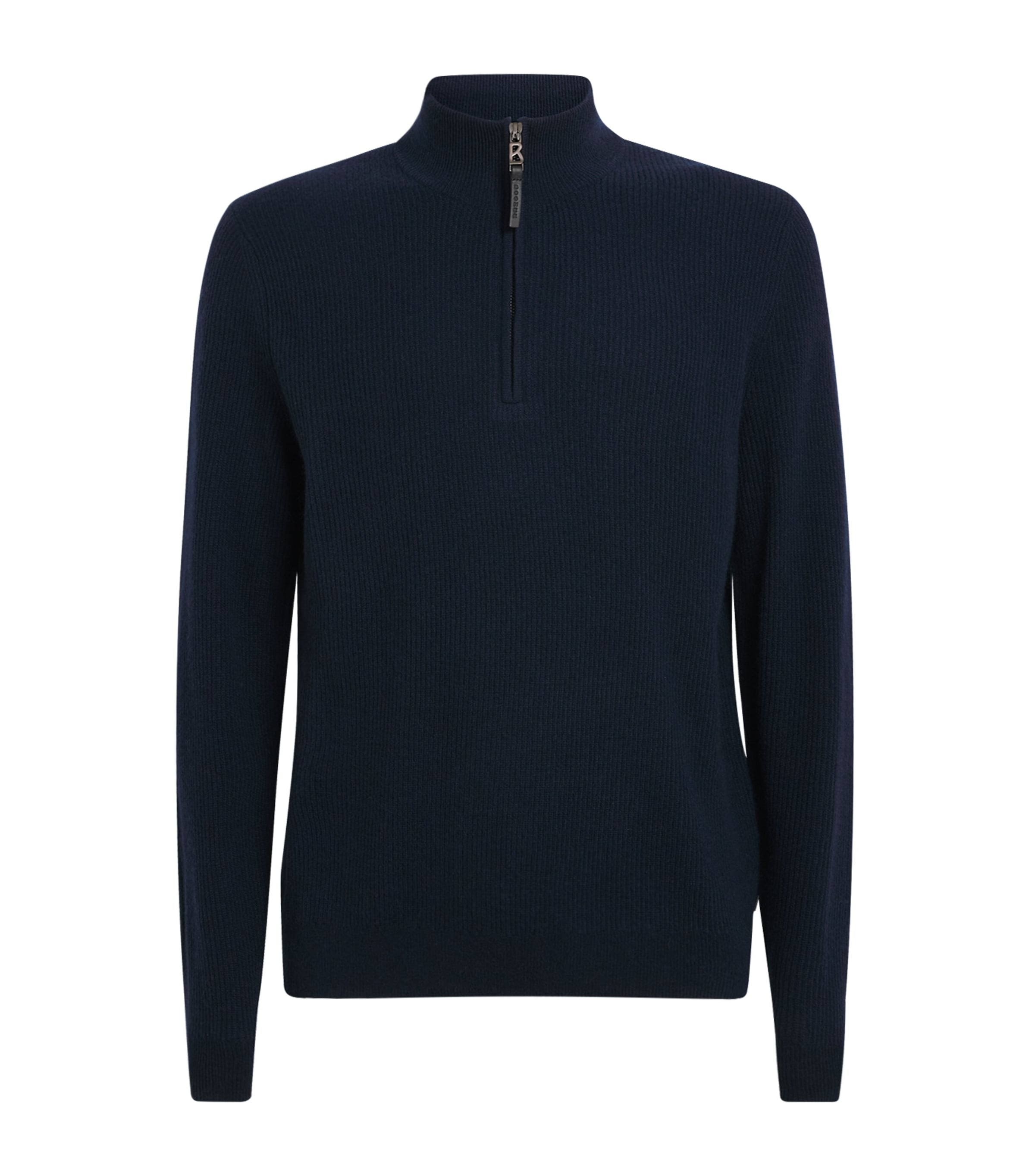 Navy Derek Quarter-Zip Sweater