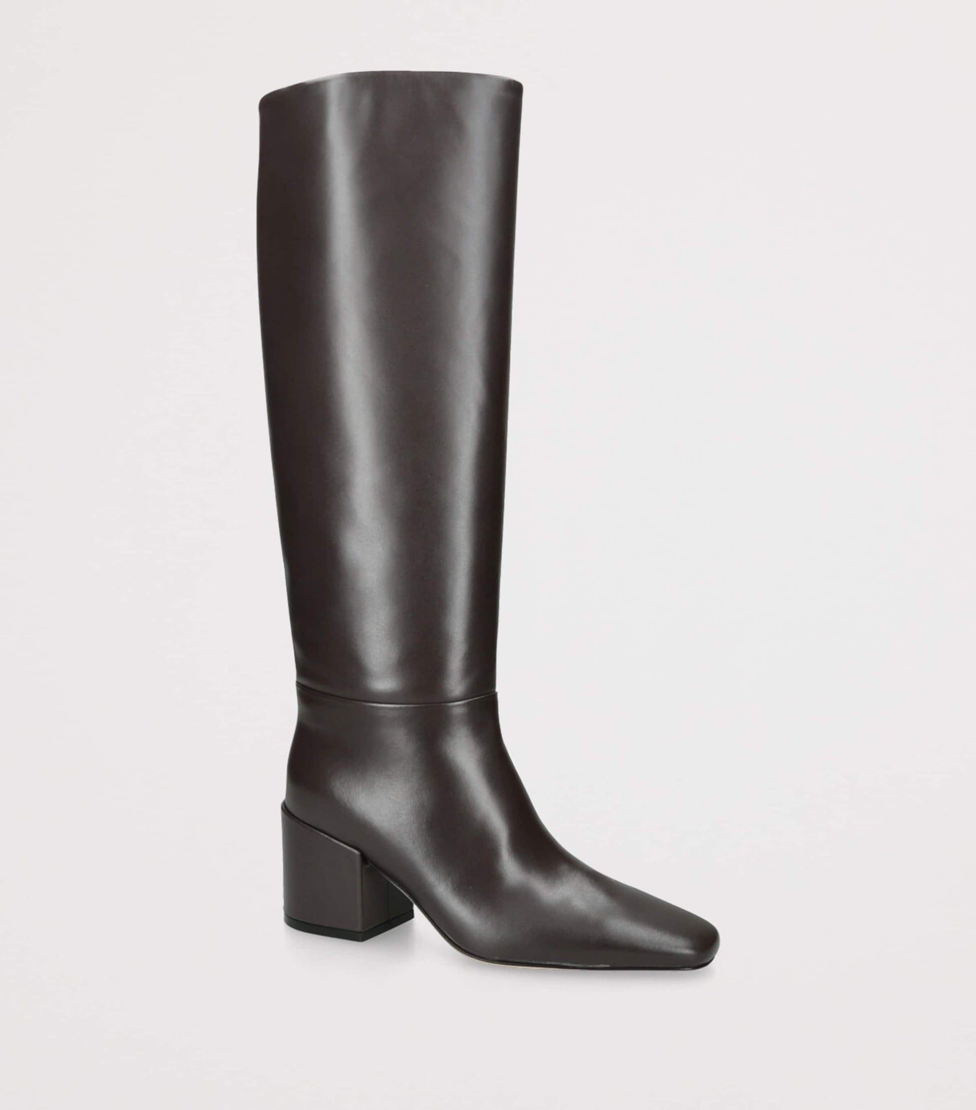 Dear Frances Brown Leather Alma Knee High Boots 70