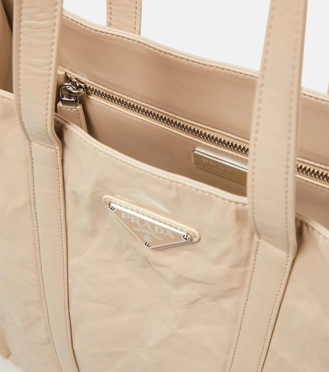 Prada - Small leather tote bag