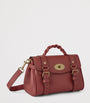 Mini Leather Alexa Cross-Body Bag RUST