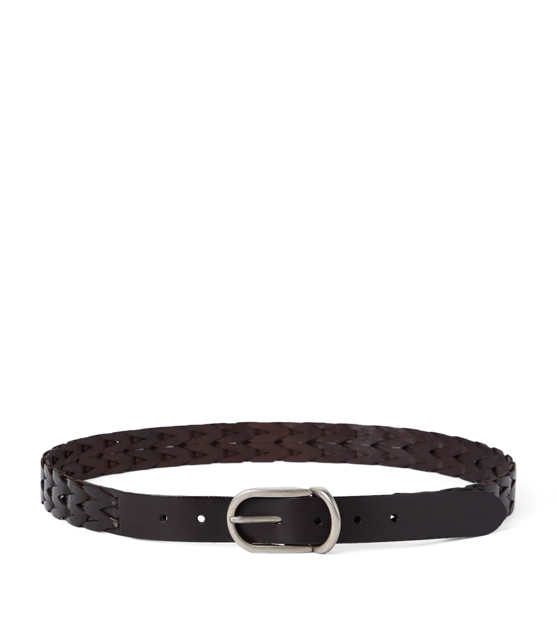 Brunello Cucinelli Woven Leather Belt