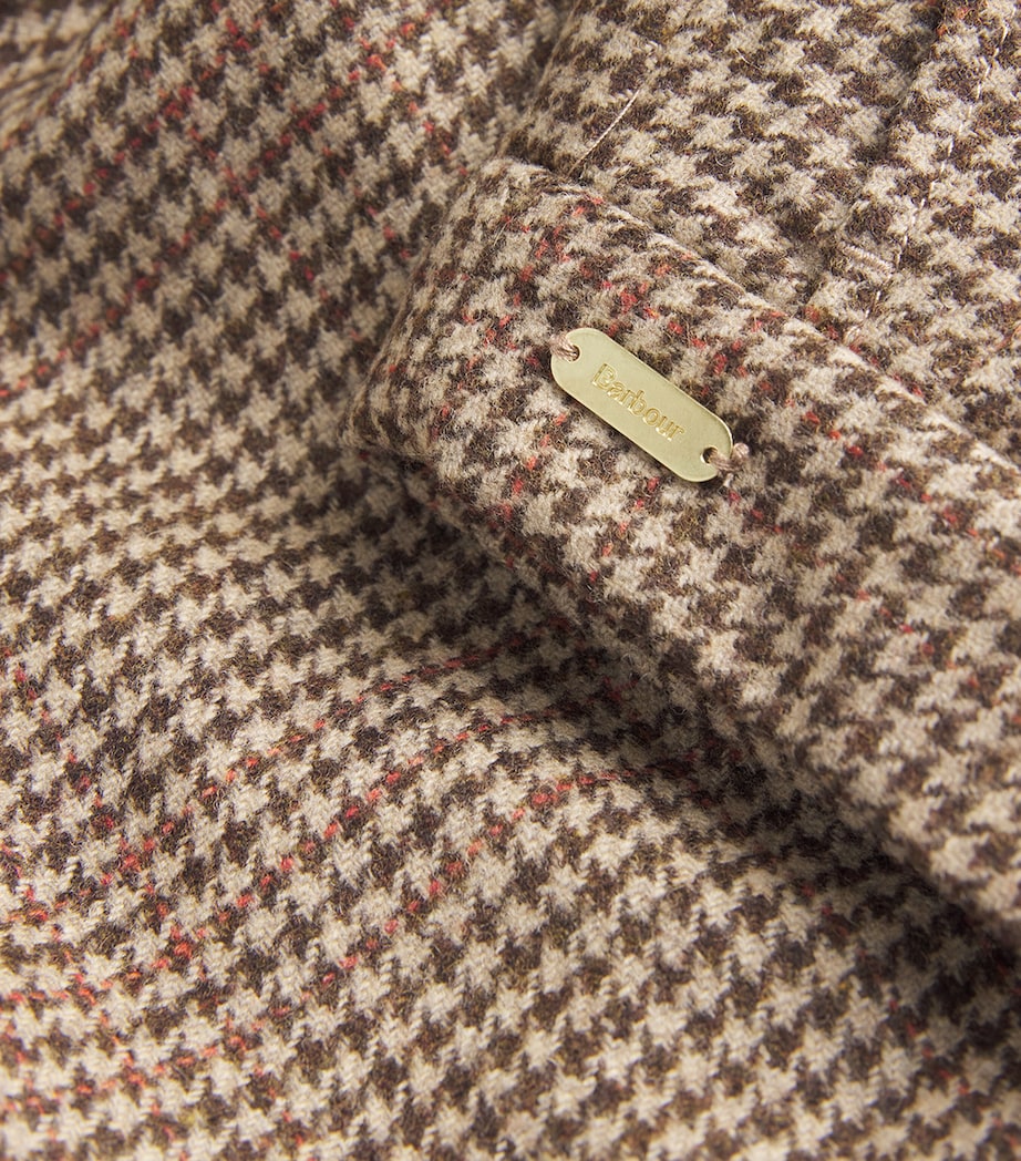 Barbour Multi Wool Tweed Sophia Wide-Leg Trousers